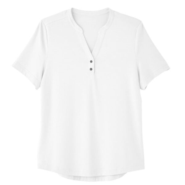 North End Ladies' JAQ Snap-Up Stretch Performance Polo Thumbnail